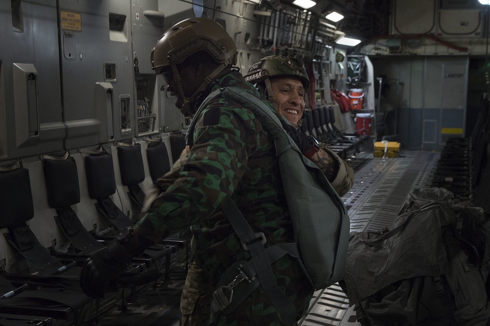 Altus Aircrew Supports International Training Operation