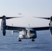 MV-22B Osprey lands on the USS Kearsarge