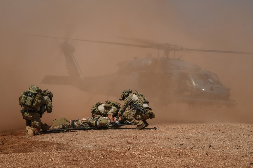 Casualty Evacuation Mission Rehearsals in East Africa