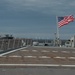 National Ensign aboard a Battleship