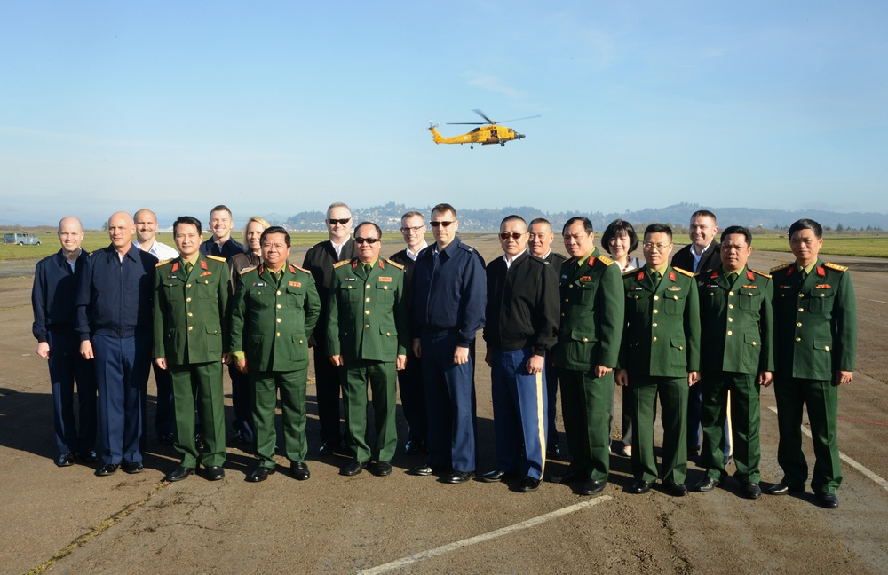 Vietnam State Partnership Program delegation visits Oregon National Guard