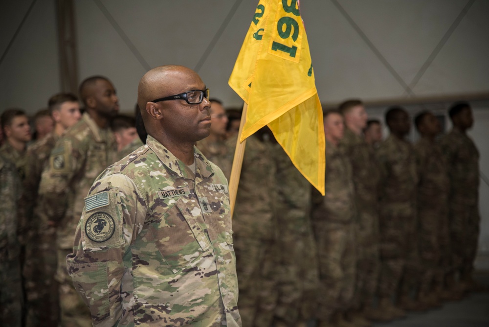 2-198 AR Conducts Change of Command