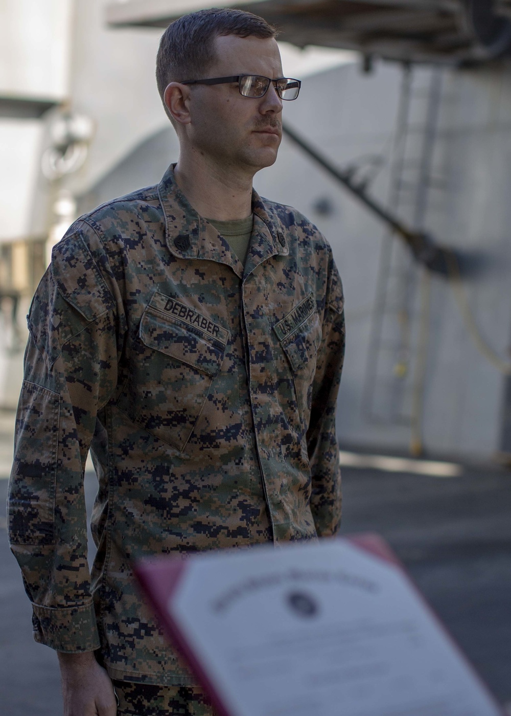 January promotions aboard the USS Arlington