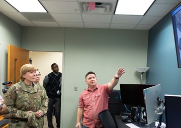 Depurty Assistant Director Brigider General Sharon Bannister Visits J7