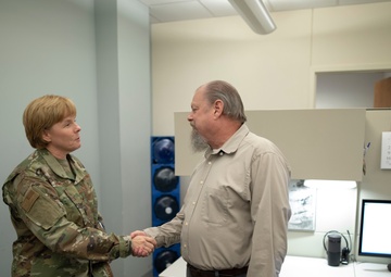 Depurty Assistant Director Brigider General Sharon Bannister Visits J7