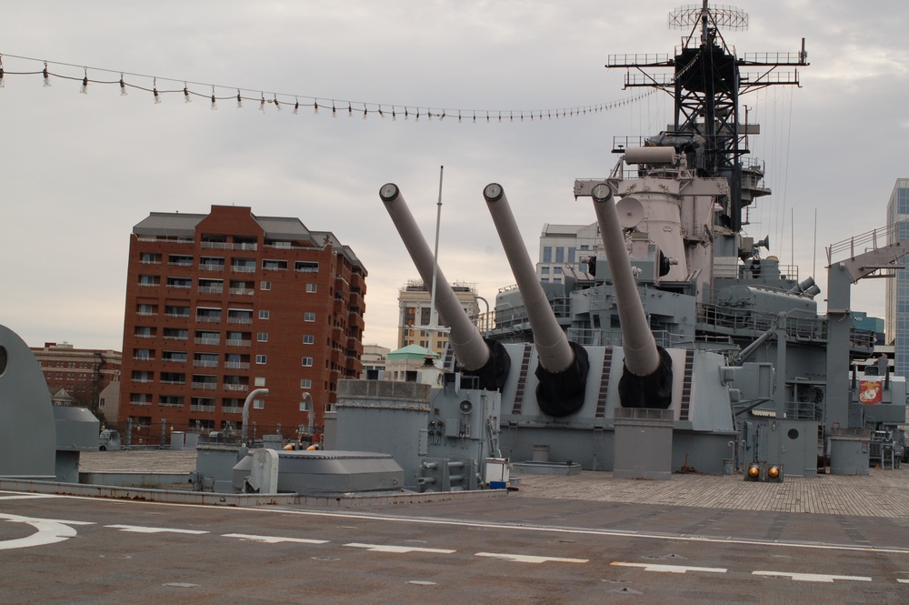 Fantail of the USS Wisconsin