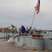 National Ensign aboard a Battleship