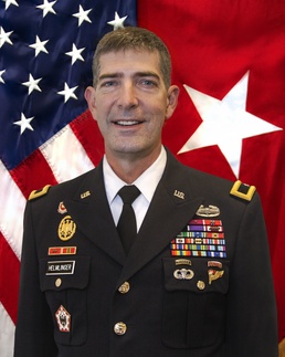Brig. Gen. D. Peter Helmlinger, Commander Northwestern Division, US Army Corps of Engineers