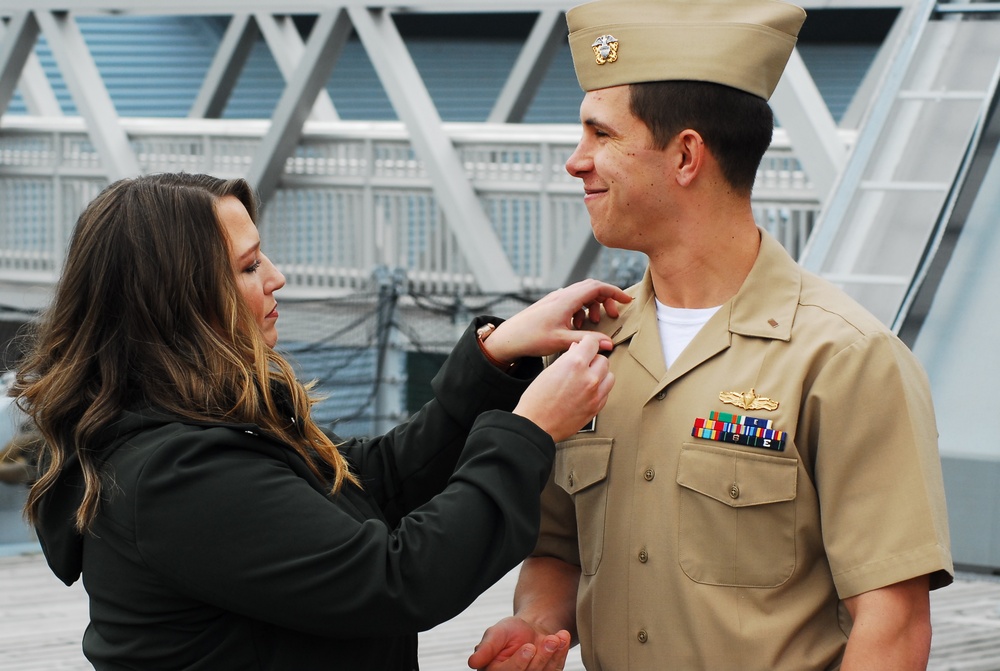 Promotion ceremony