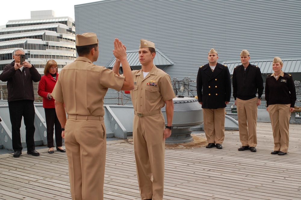 Promotion ceremony