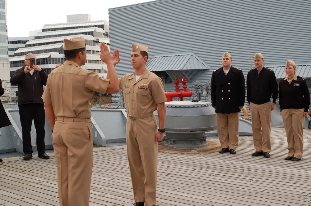 Promotion ceremony