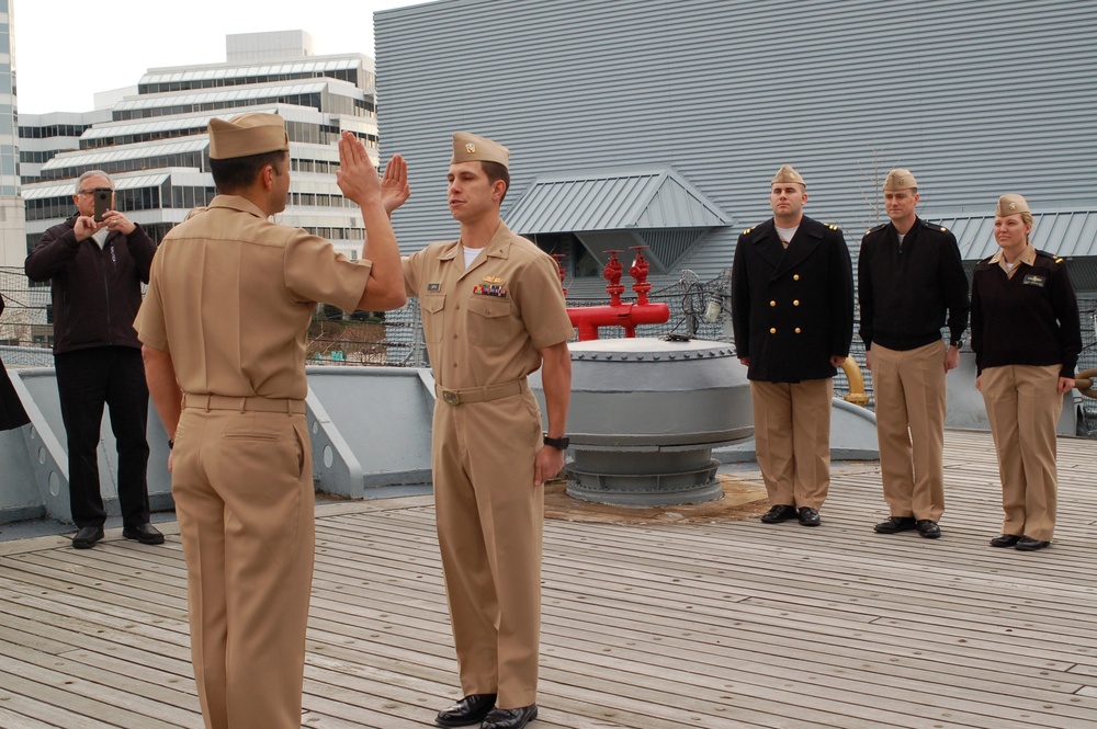 Promotion ceremony