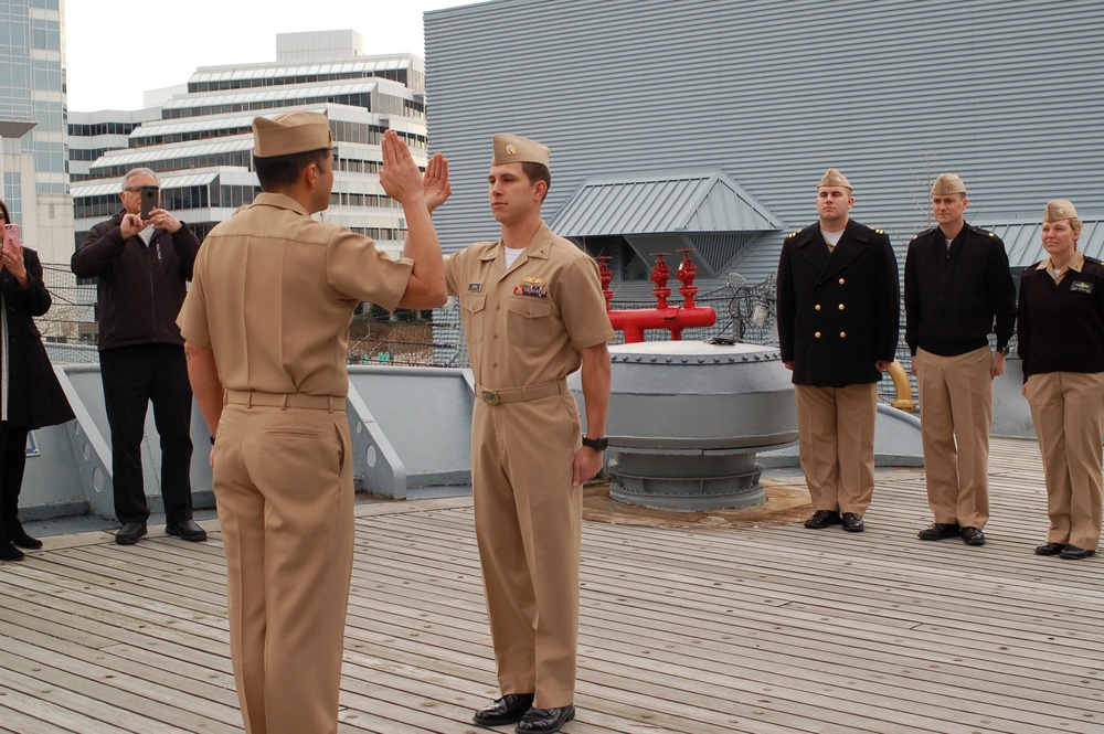 Promotion ceremony