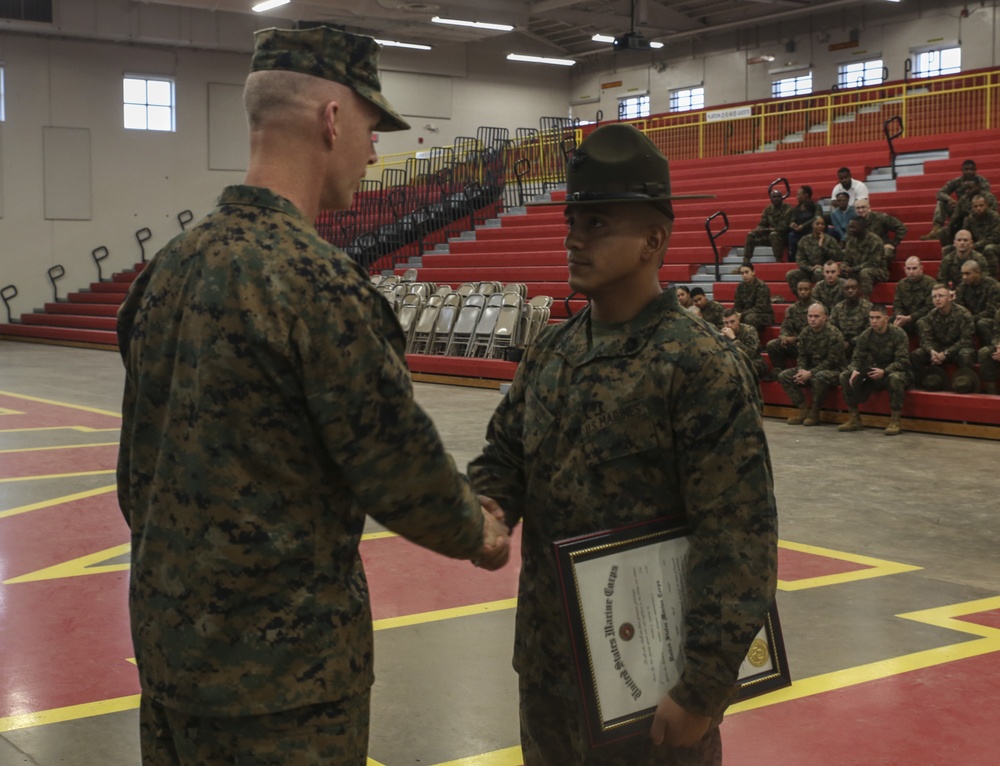 Drill Instructor Meritorious Promotions 1/2/2019