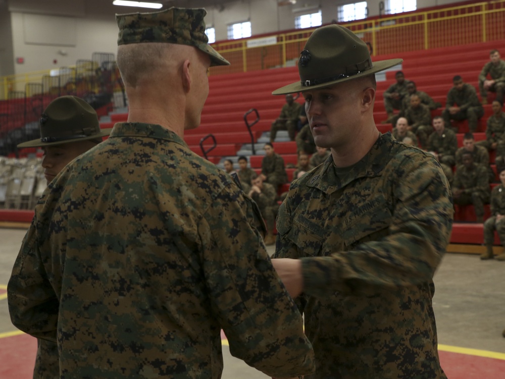 Drill Instructor Meritorious Promotions 1/2/2019