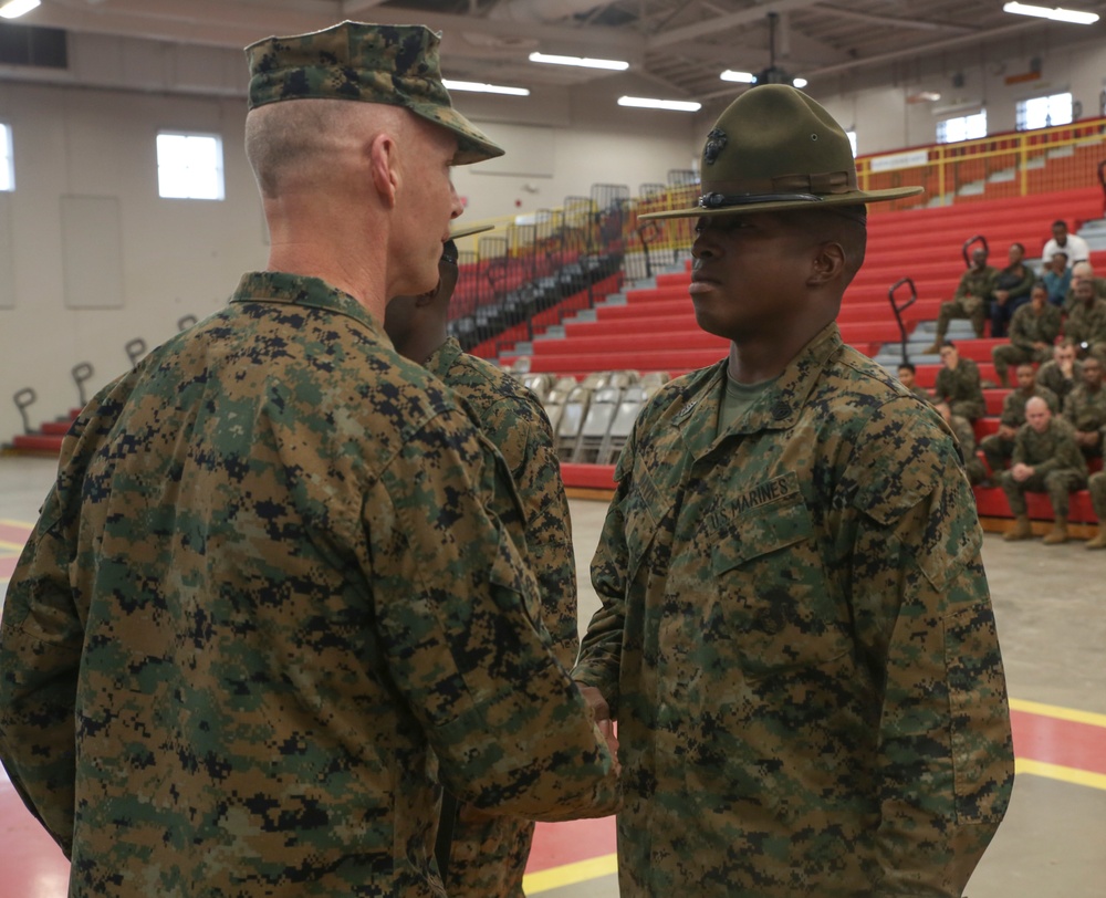 Drill Instructor Meritorious Promotions 1/2/2019