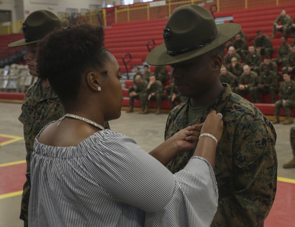 Drill Instructor Meritorious Promotions 1/2/2019