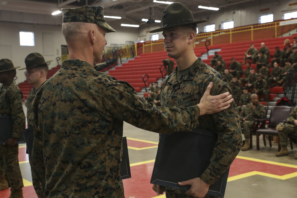 Drill Instructor Meritorious Promotions 1/2/2019