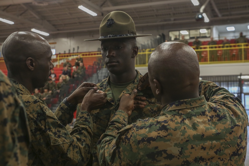 Drill Instructor Meritorious Promotions 1/2/2019