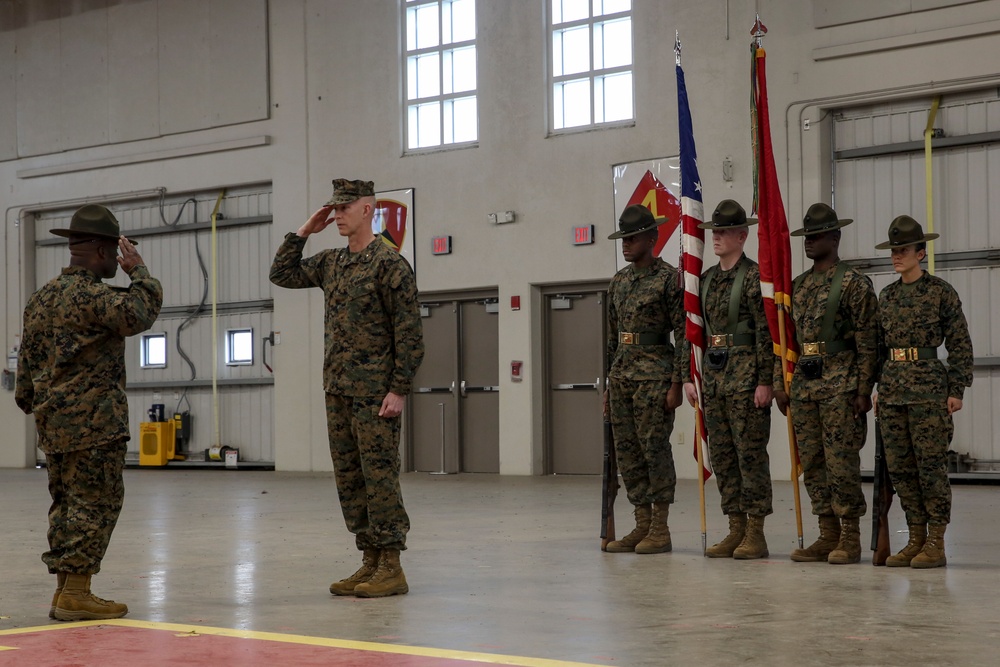 Drill Instructor Meritorious Promotions 1/2/2019