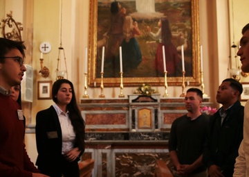 SPMAGTF Marines Tour “The City of 100 Churches”