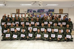 Thai Armed Forces Students Complete HMA 19-1 Instruction
