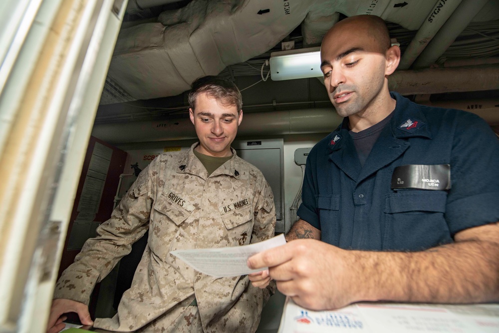 USS ESSEX 2018 DEPLOYMENT