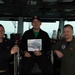 U.S. Sailor recieves Sailor of the Day award