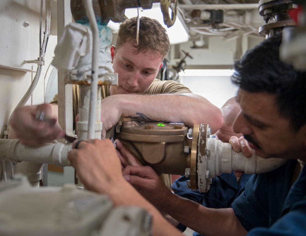 Operations Aboard USS McCampbell