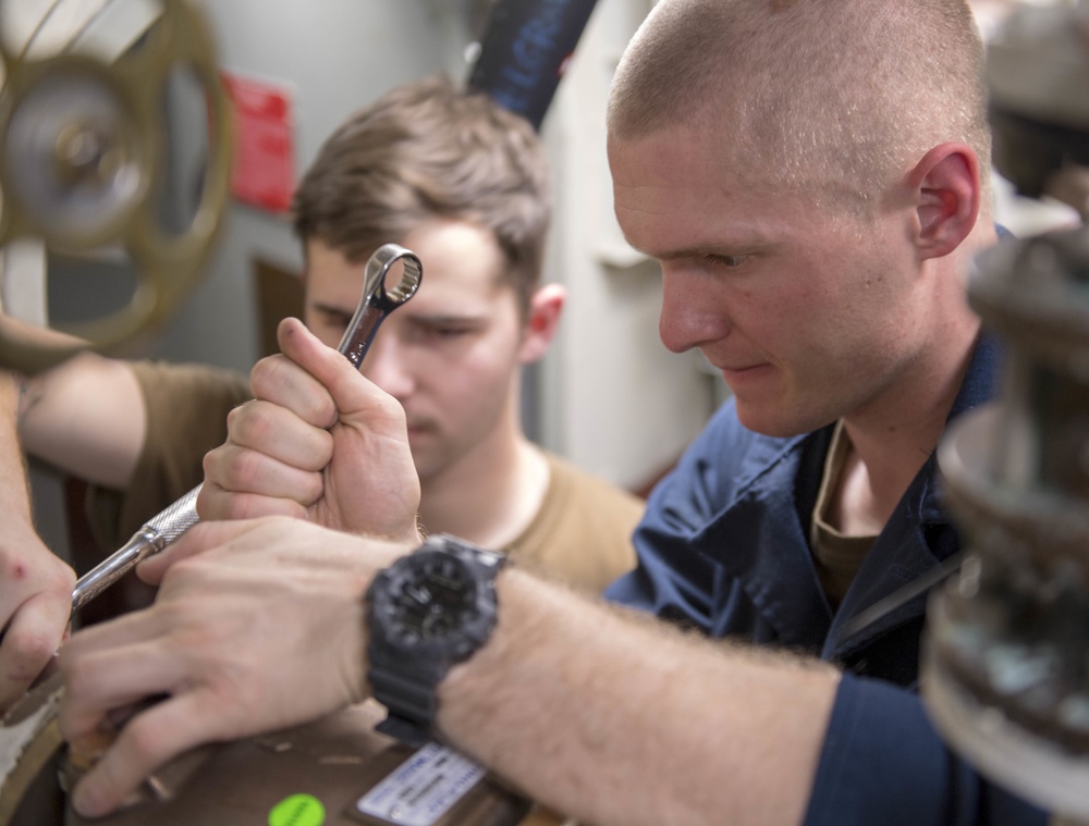 Operations Aboard USS McCampbell