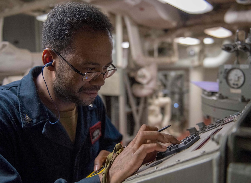 ETT Aboard USS McCampbell