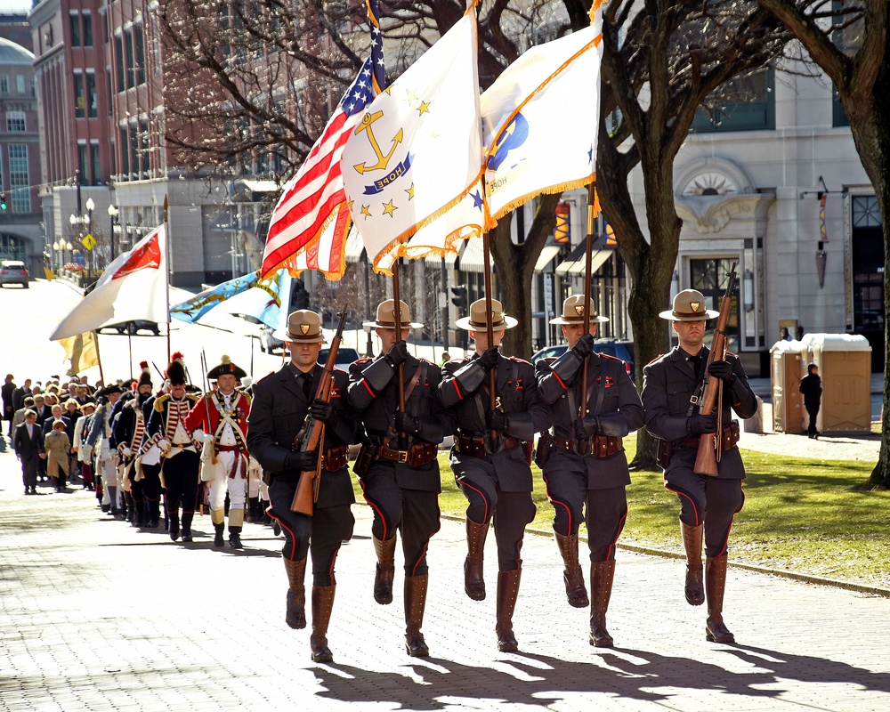 Rhode Island National Guard hosts inauguration ceremony for 75th Governor