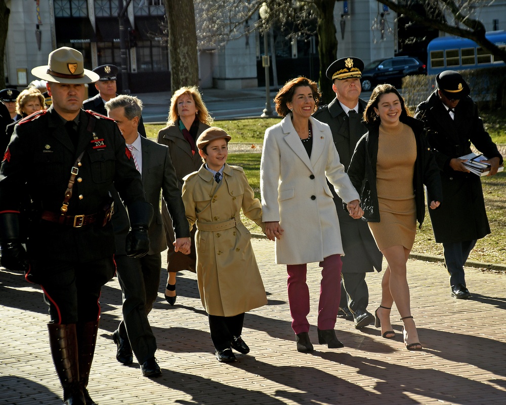 Rhode Island National Guard hosts inauguration ceremony for 75th Governor