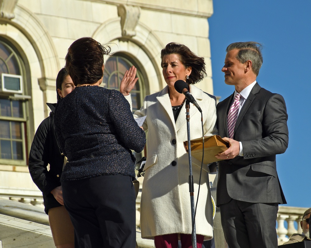 Rhode Island National Guard hosts inauguration ceremony for 75th Governor