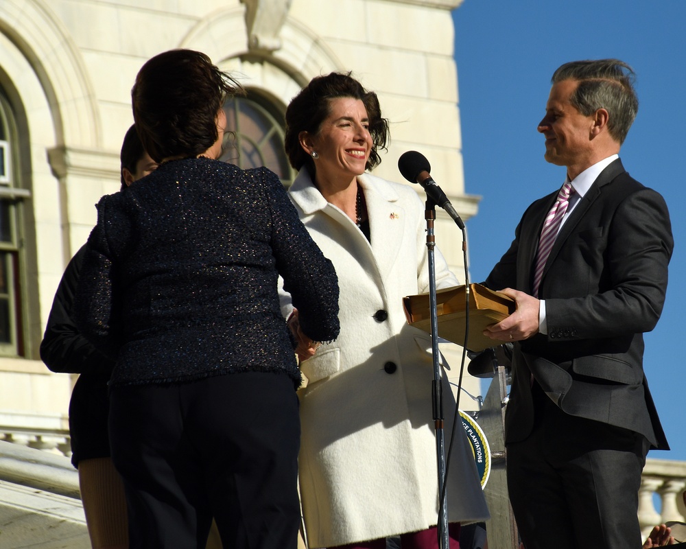 Rhode Island National Guard hosts inauguration ceremony for 75th Governor