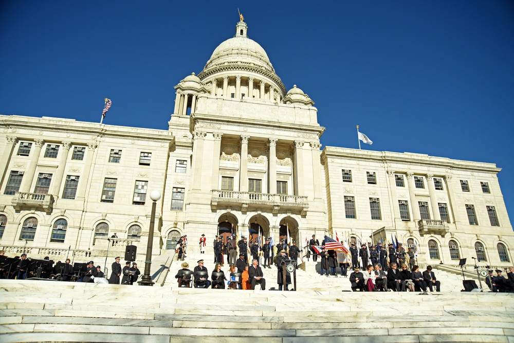 Rhode Island National Guard hosts inauguration ceremony for 75th Governor