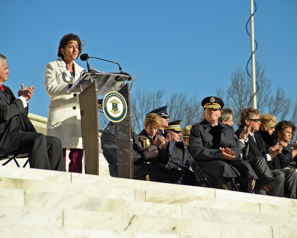 Rhode Island National Guard hosts inauguration ceremony for 75th Governor