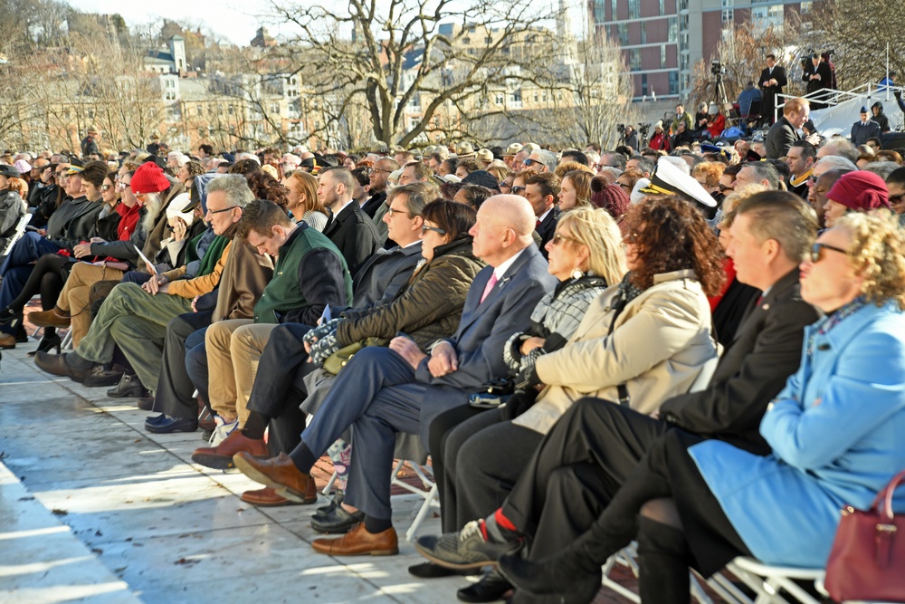 Rhode Island National Guard hosts inauguration ceremony for 75th Governor