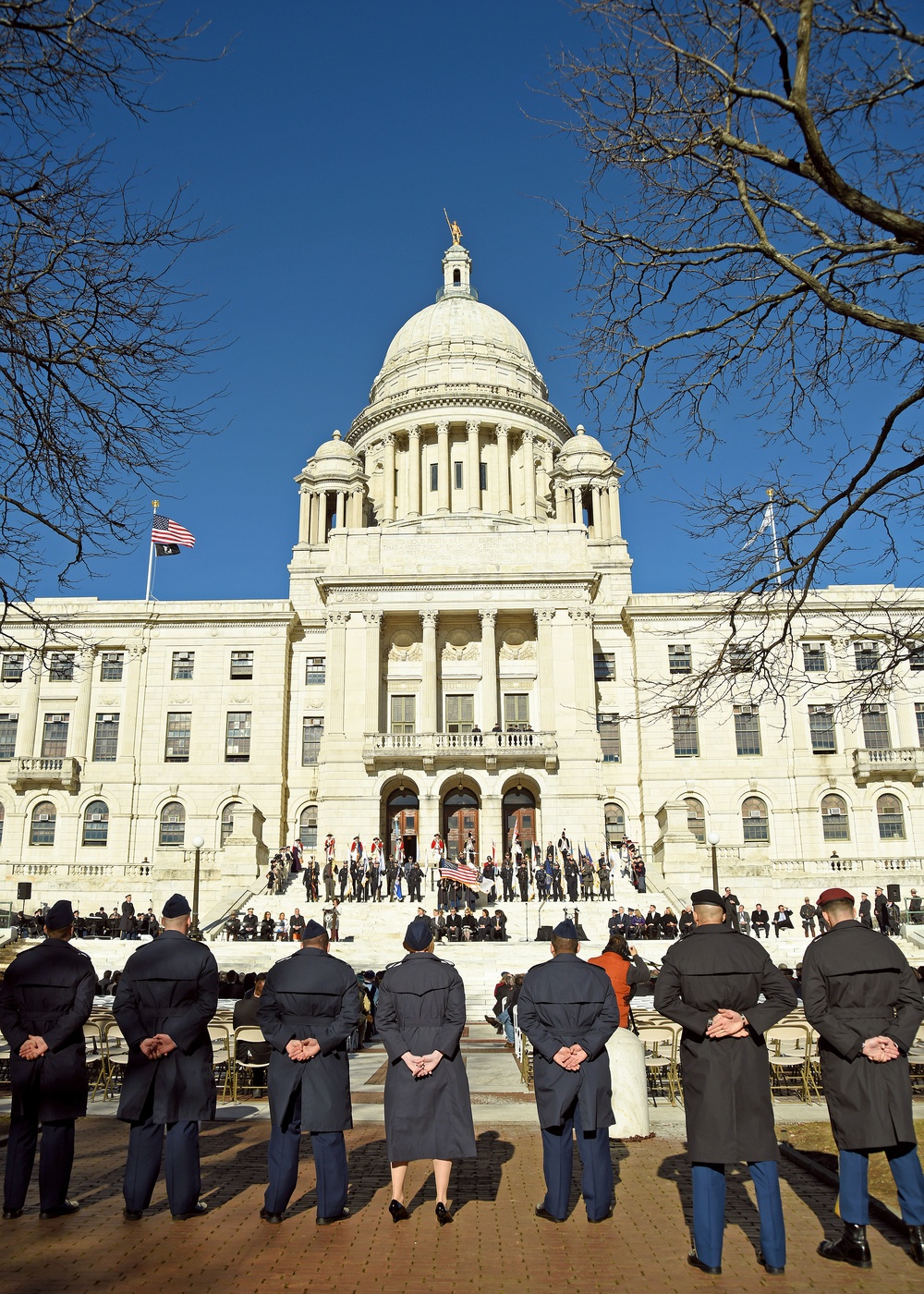 Rhode Island National Guard hosts inauguration ceremony for 75th Governor