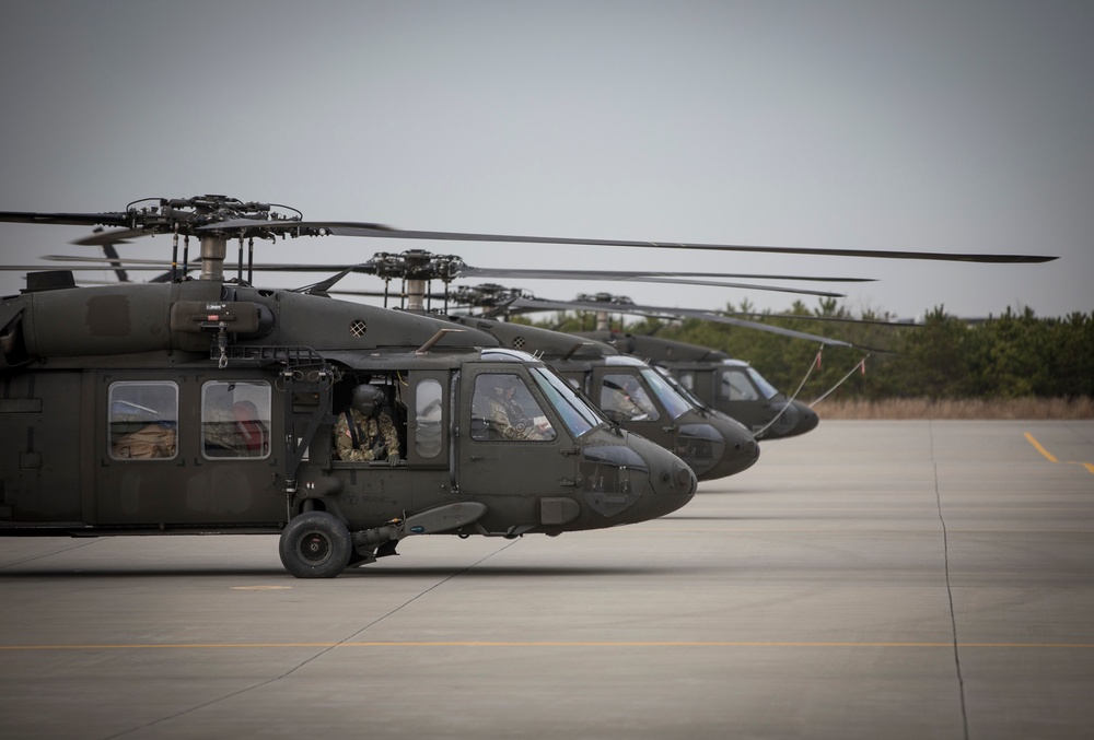 1-171st MEDEVAC Soldiers deploy in support of Operation Freedom's Sentinel