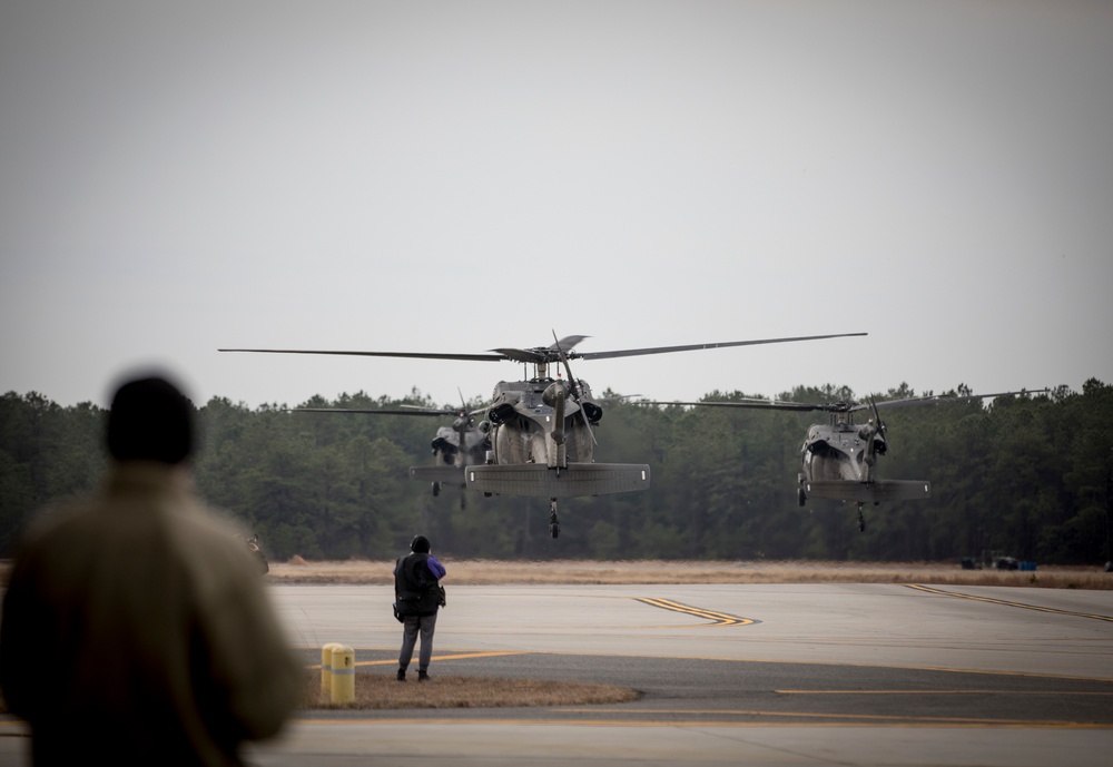 1-171st MEDEVAC Soldiers deploy in support of Operation Freedom's Sentinel