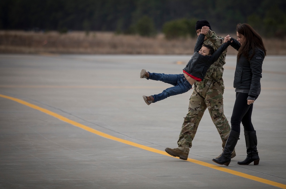 1-171st MEDEVAC Soldiers deploy in support of Operation Freedom's Sentinel