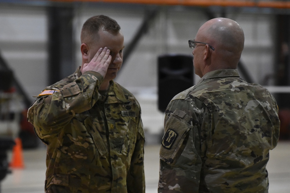 Charlie Co. 1st Battalion, 171st General Support Aviation Battalion, Has Farewell Ceremony Before Deployment