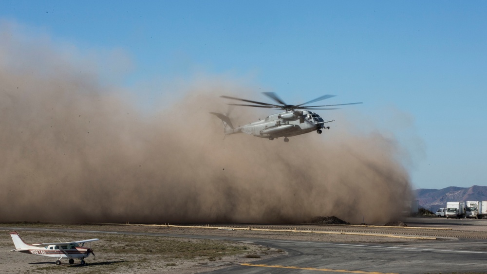 Catalina Kick-off: Marines arrive at Airport in the Sky