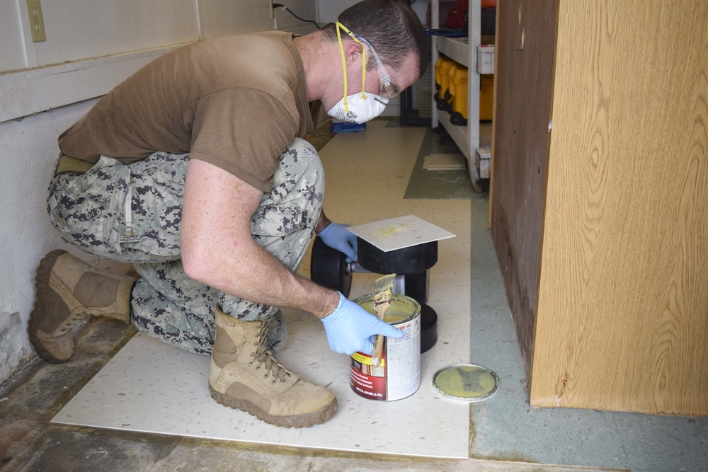 Seabees Renovate Medical Facility