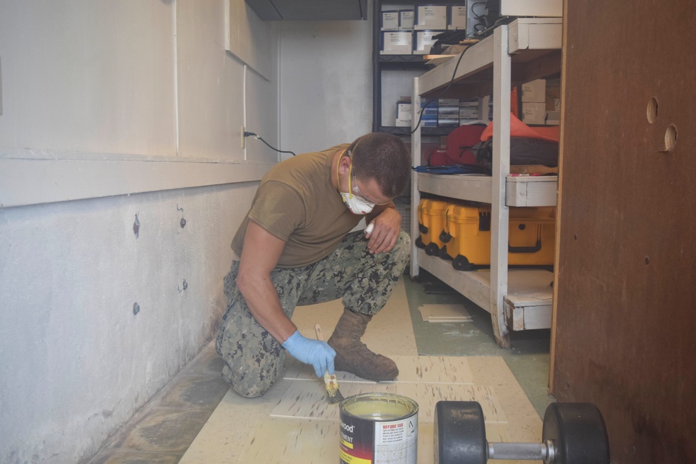 Seabees Renovate Medical Facility