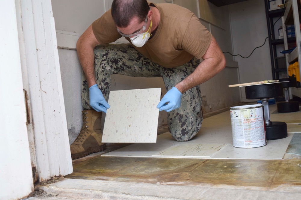 Seabees Renovate Medical Facility