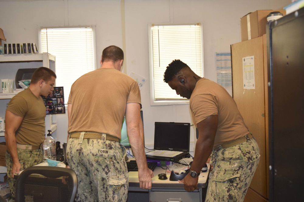 Seabees Renovate Medical Facility