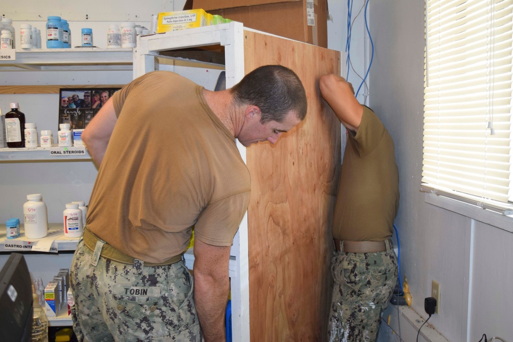 Seabees Renovate Medical Facility