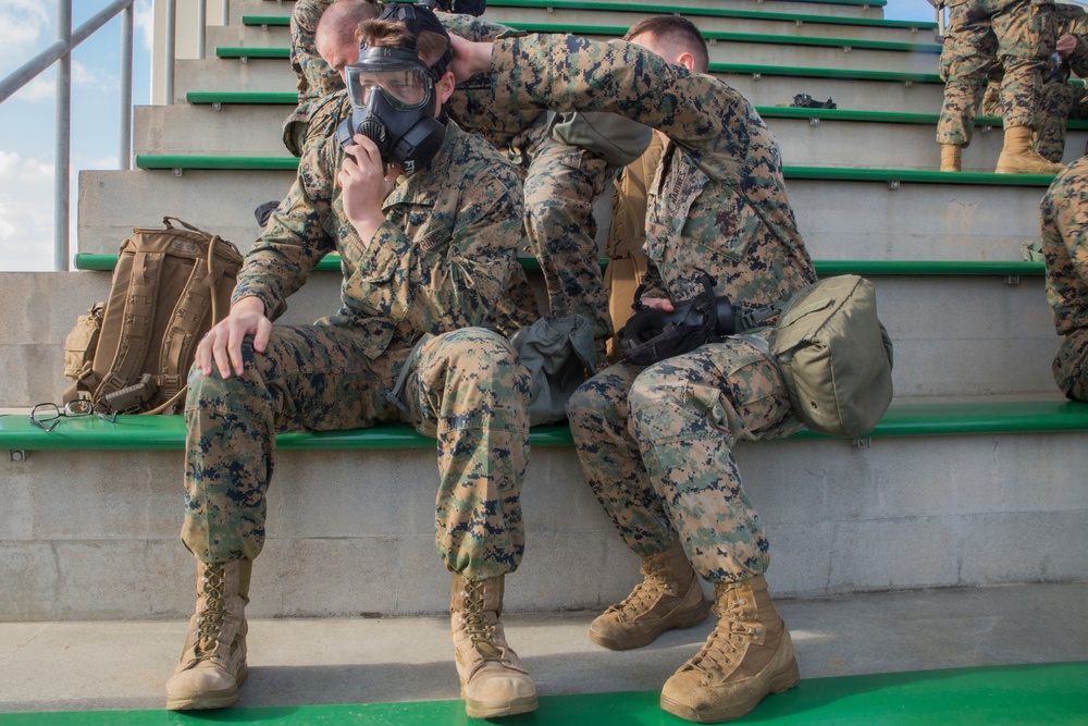 31st MEU Marines complete CBRN training